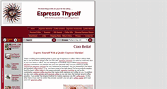 Desktop Screenshot of espressothyself.com